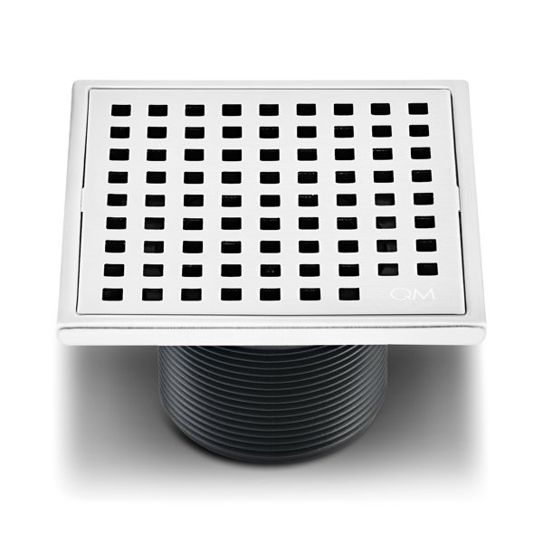 QM Drain Lagos Mira Center Grid Shower Drain & Reviews Wayfair